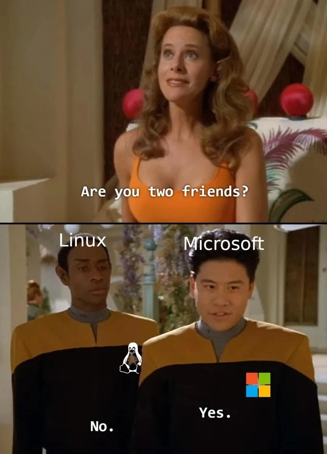 Microsoft Says Linux Is Its Friend