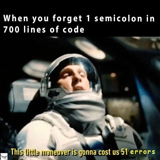 The Semicolon Incident Cascade