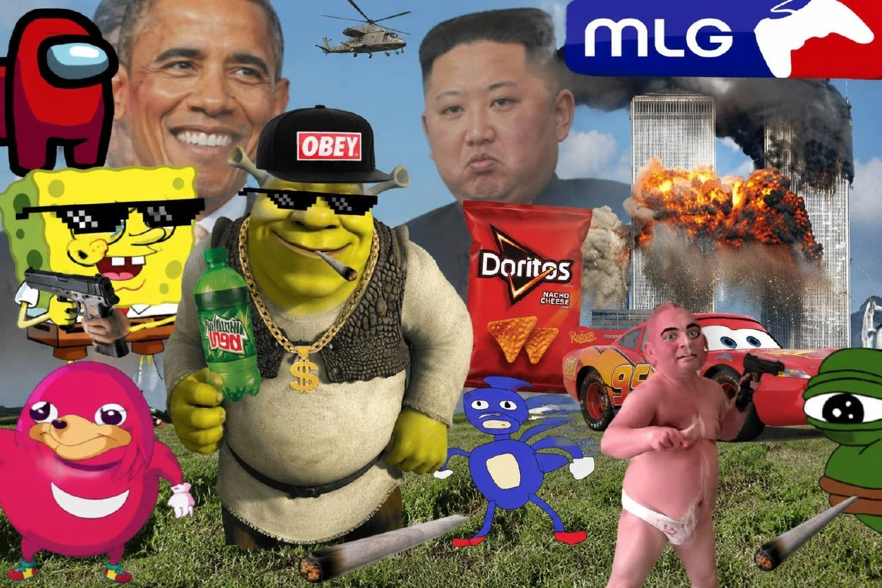 MLG Montage Collage as GPT's Worst Image