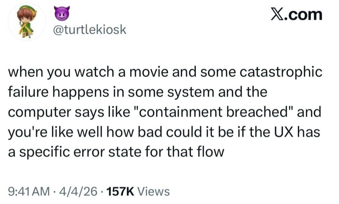 Movie Computers Have a Designed Error State for 'Containment Breached'