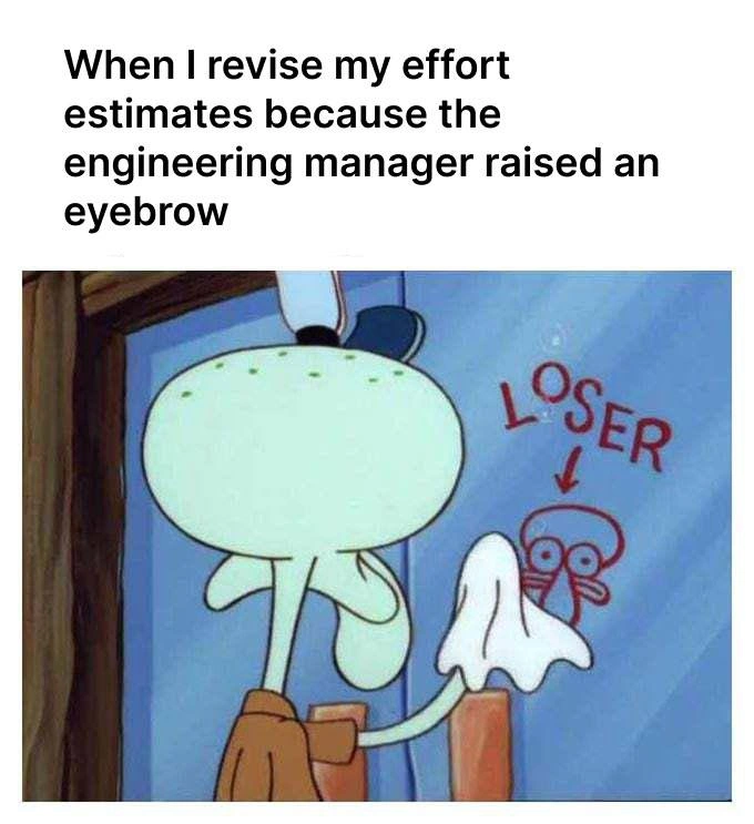Caving to Manager Pressure by Revising Effort Estimates Downward