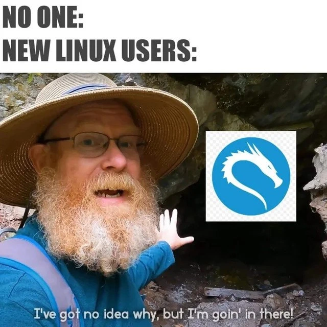 New Linux users diving headfirst into Kali's dark penetration-testing cave