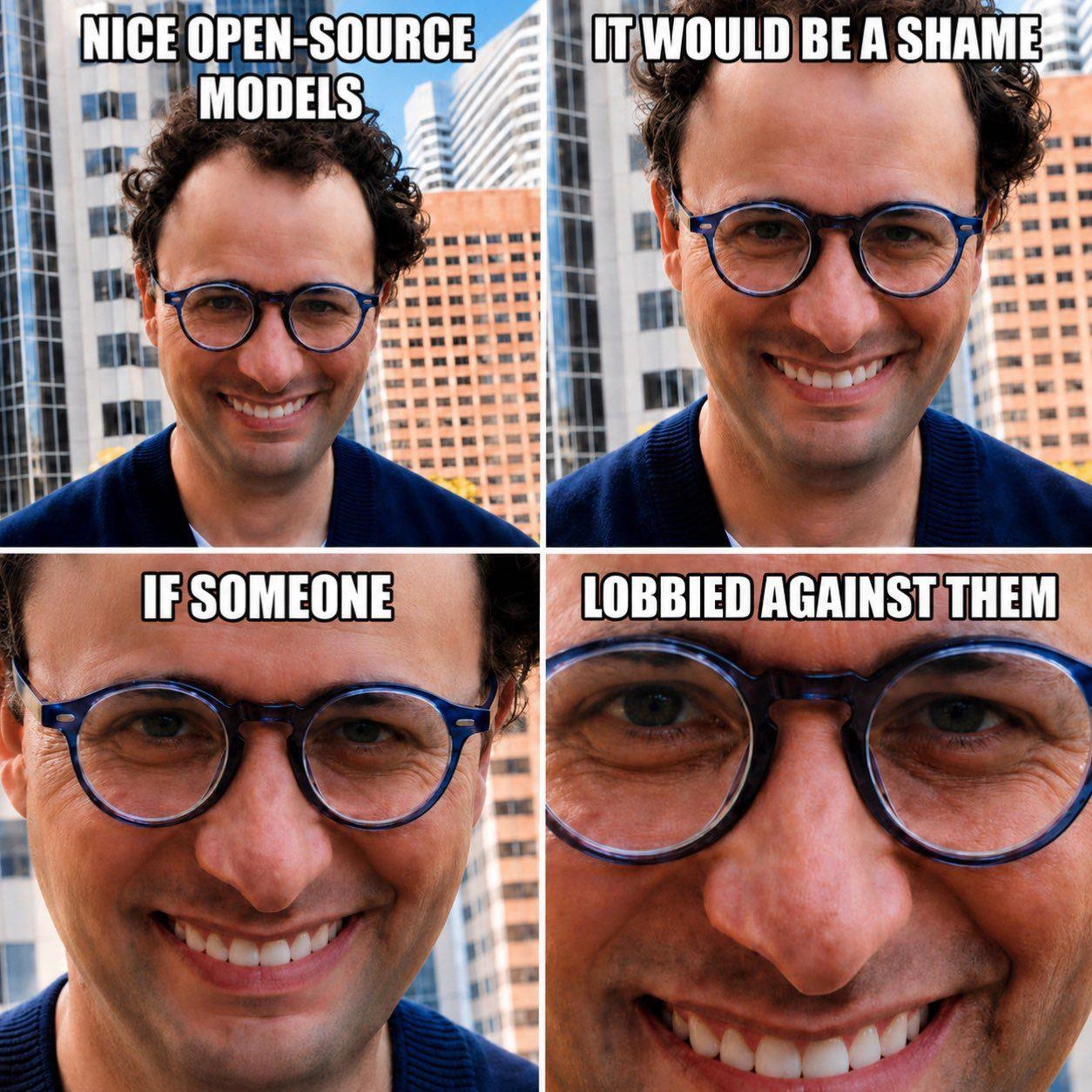Nice Open-Source Models, Shame If Someone Lobbied