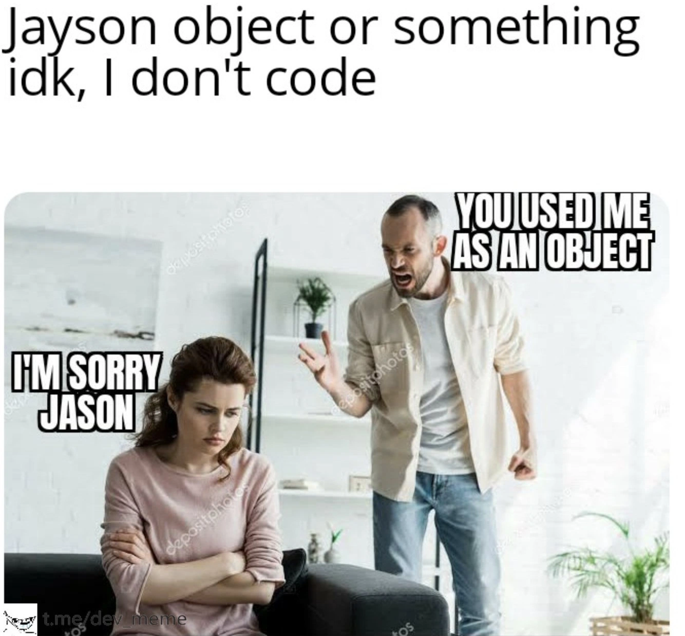 JSON Objectification: A Programmer's Domestic Dispute