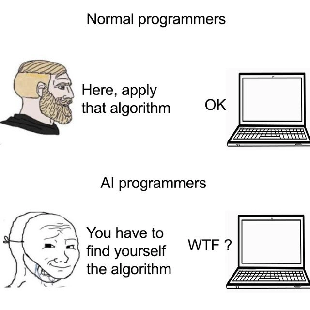The Certainty of Traditional Programming vs. AI's Existential Crisis