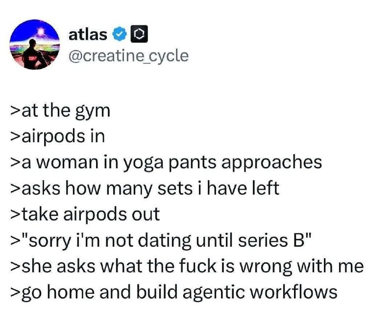 Not Dating Until Series B: Founder Greentext From the Gym