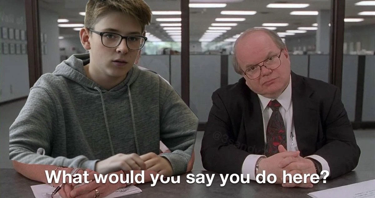 When managers demand: 'So, what would you say you actually do?'