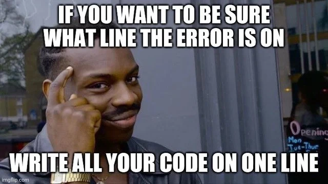 One Line Error Localization