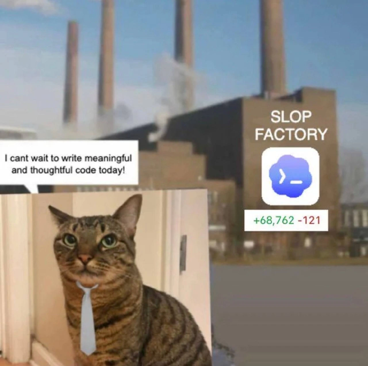 One Thoughtful Prompt, Sixty-Eight Thousand Lines of Slop