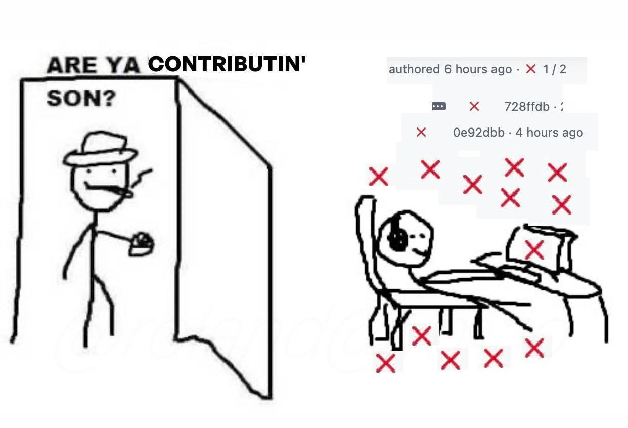 Are Ya Contributin' Son? CI Pipeline Says Otherwise