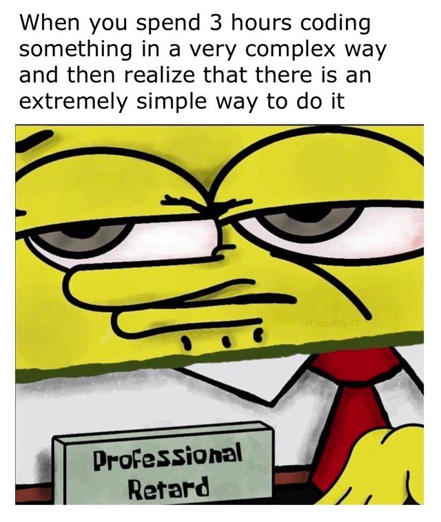 The Over-Engineering Regret Cycle
