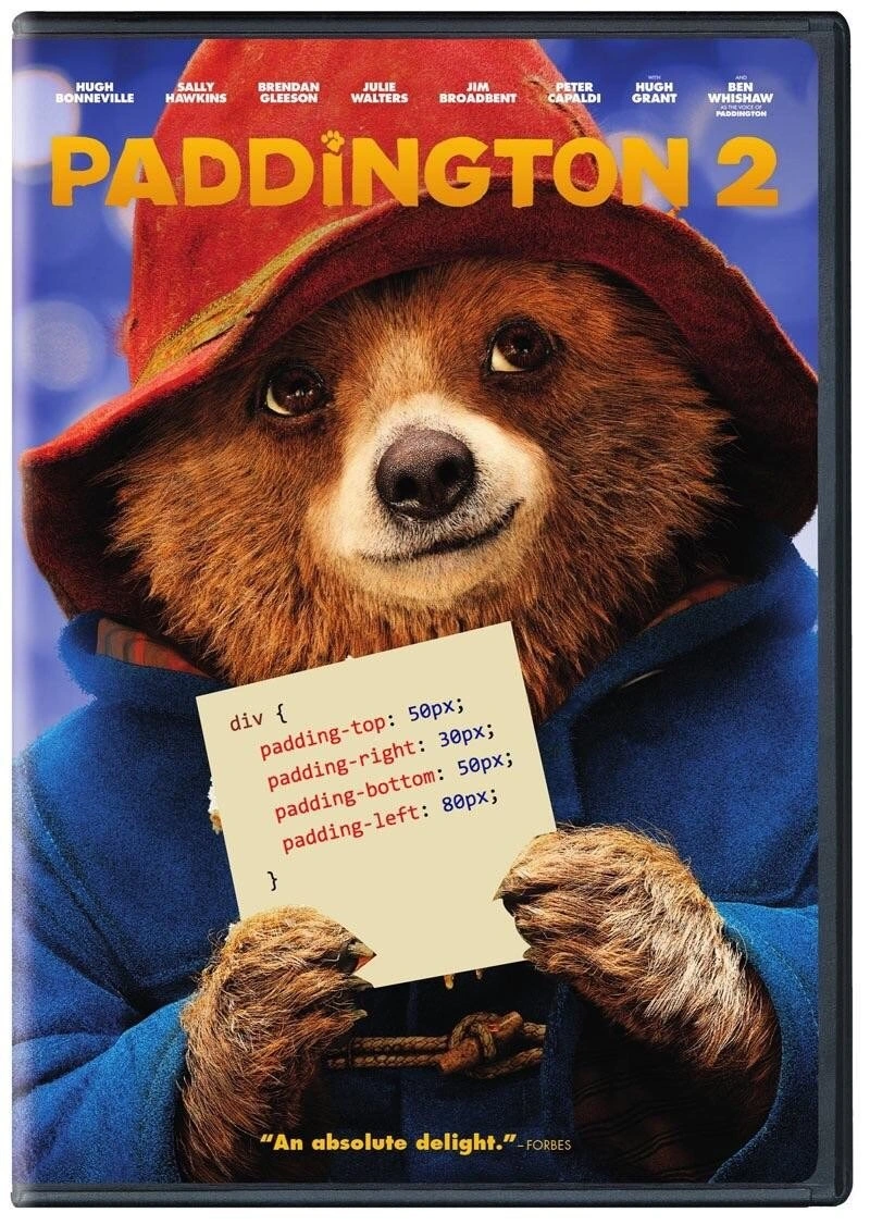 Paddington 2: A CSS Padding Story