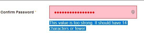 The Password Strength Paradox