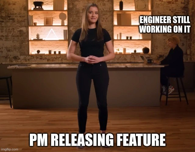 When PMs launch while the last unit test is still red