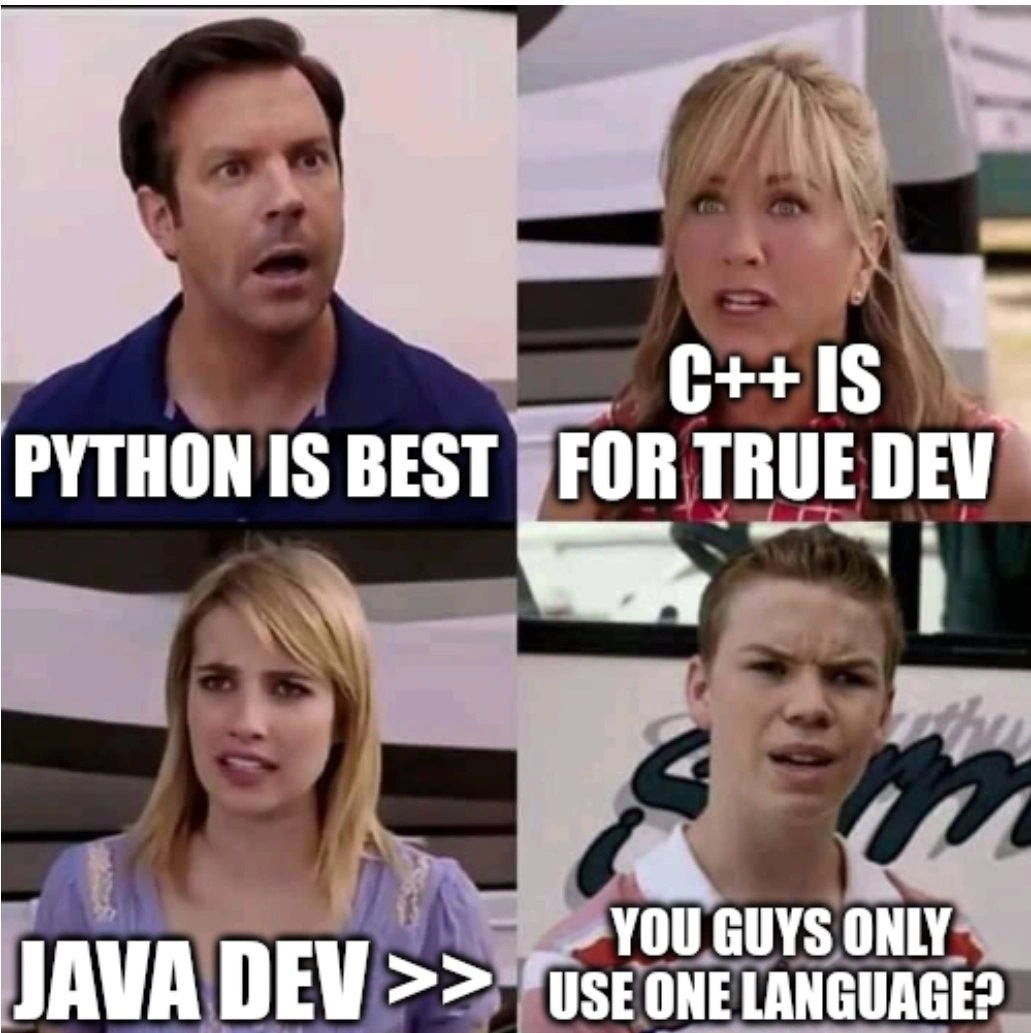 Polyglot Developers Watching Language Wars