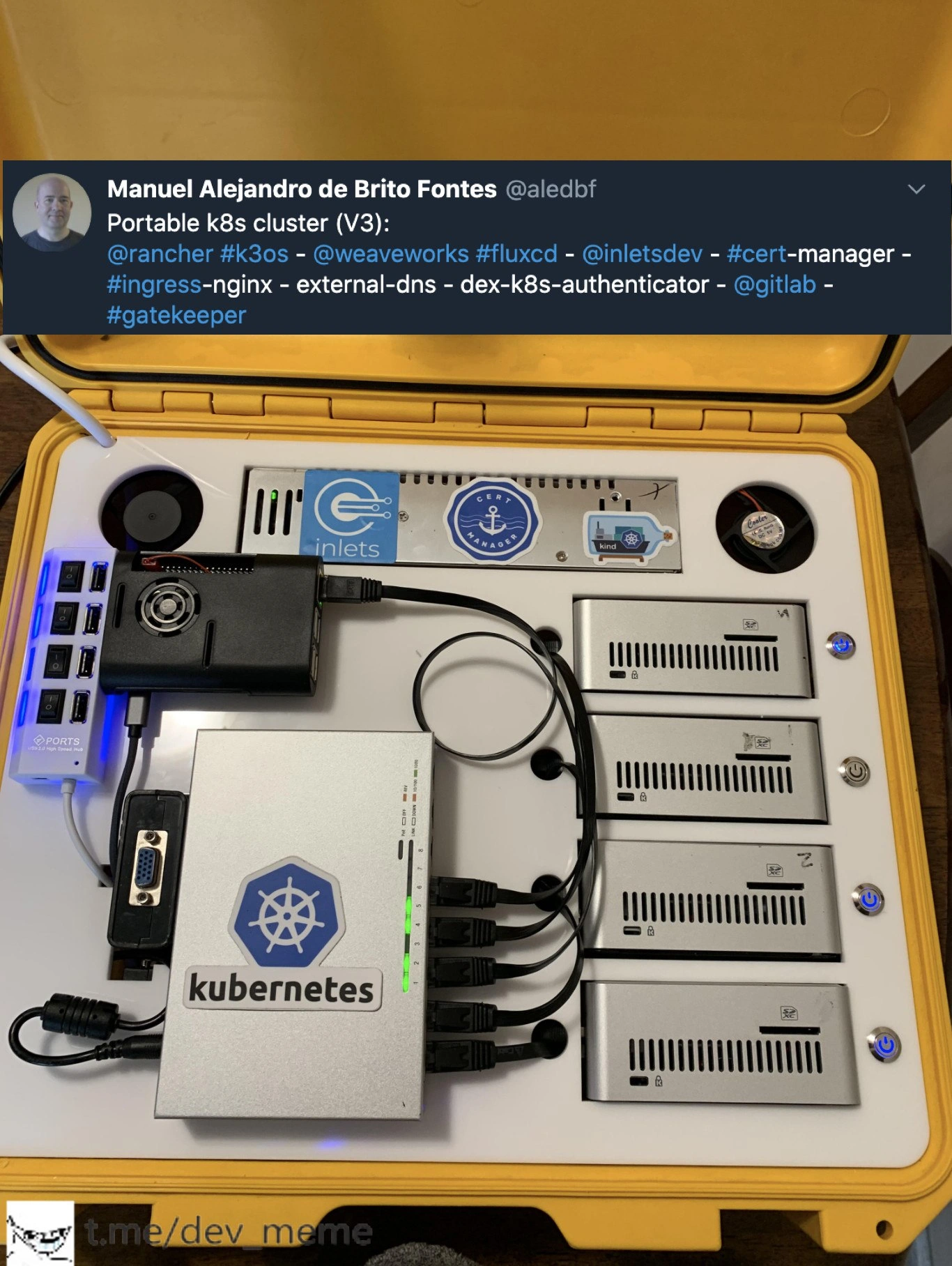 Portable Kubernetes Cluster in a Box