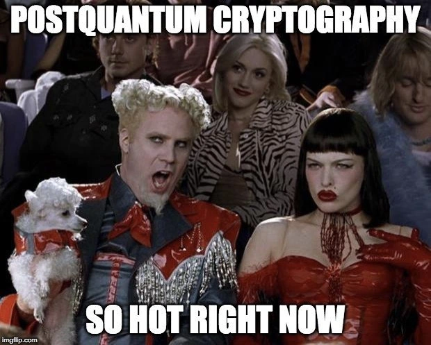 Post-Quantum Cryptography: The New 'Blue Steel' of Security