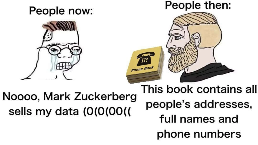 Phone book era vs social-media era: shifting outrage over public data