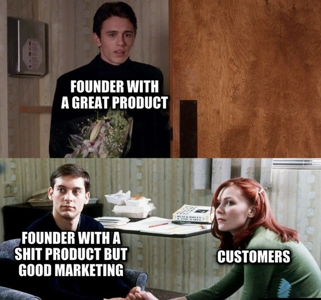 Great Product vs. Great Marketing: The Startup Dilemma