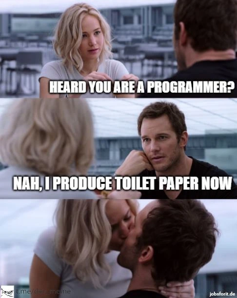 Pandemic Career Goals: From Programmer to Toilet Paper Producer