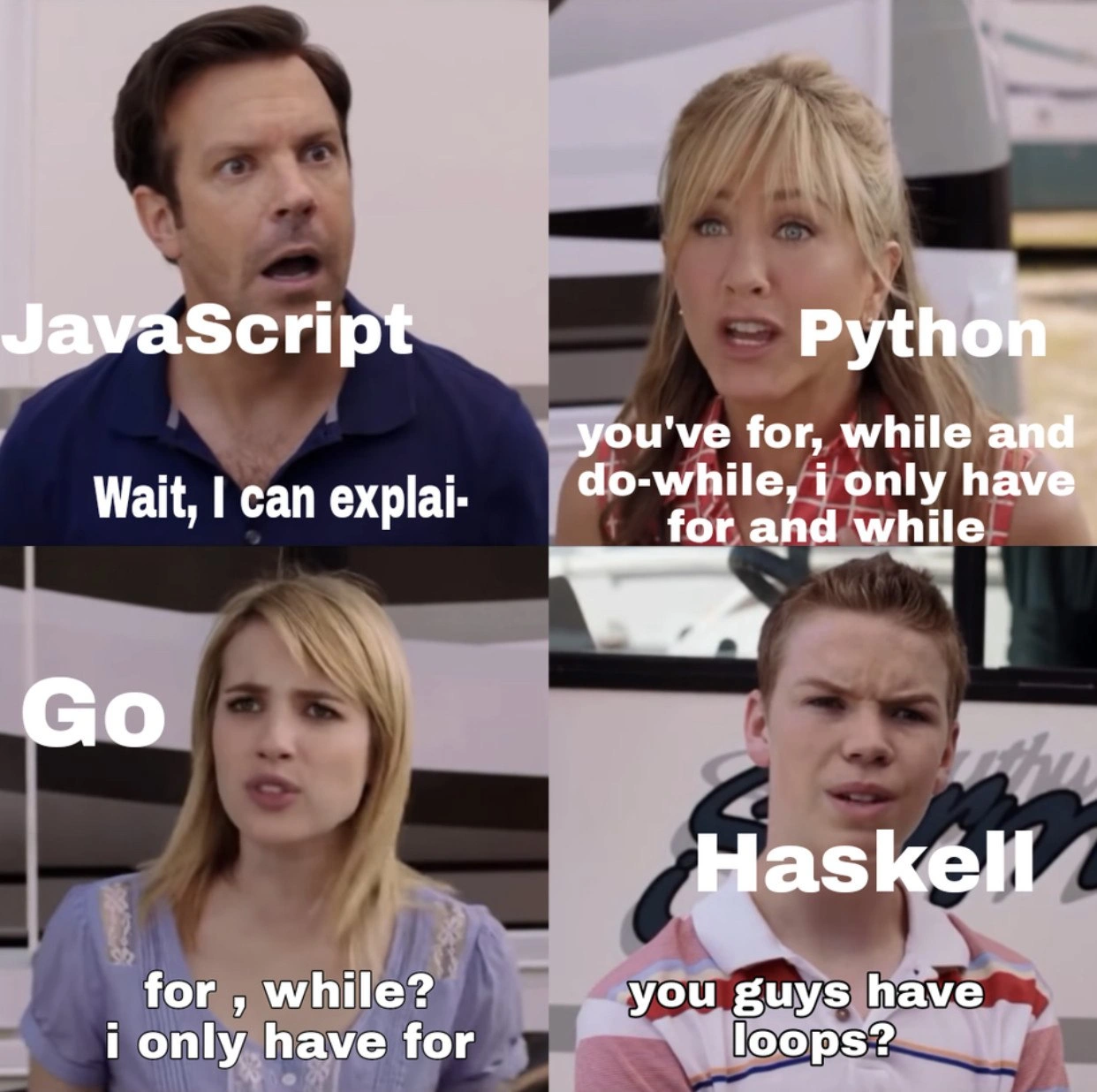 Programming Language Smackdown: The Great Loop Debate