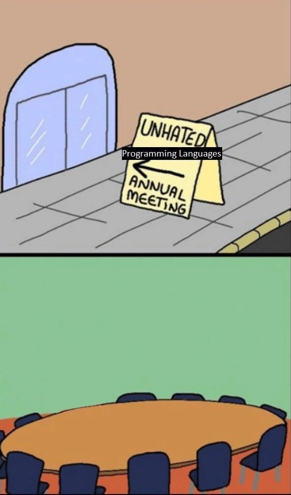The Annual Meeting of Unhated Programming Languages