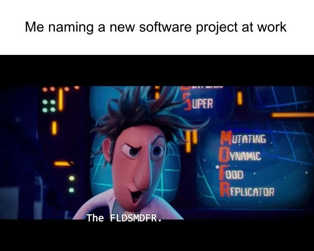 Project Naming By Acronym