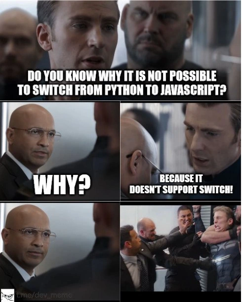 Captain America's Bad Programming Pun