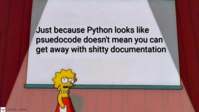 A PSA for Python Developers