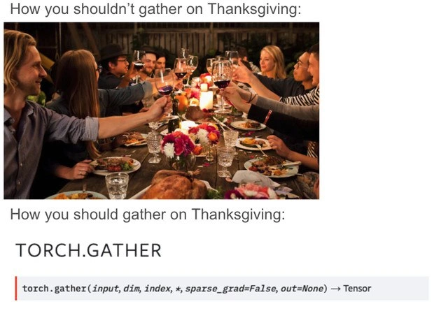 A Socially-Distanced Thanksgiving for ML Engineers