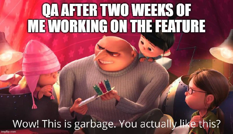 QA Demolishes Two Weeks of Your Feature Work in Minutes
