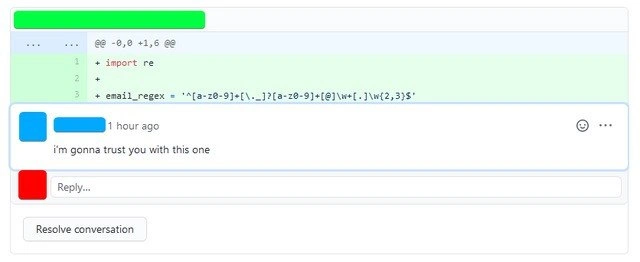 Regex Review By Trust Fall