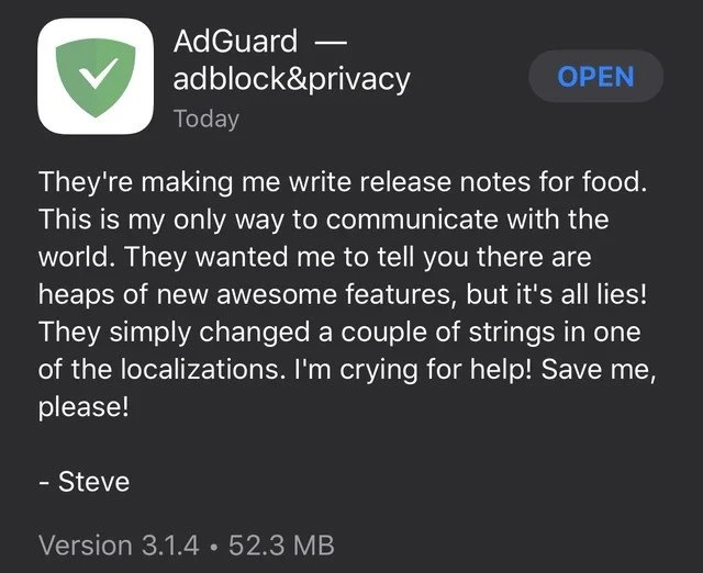 Release Notes Under Duress