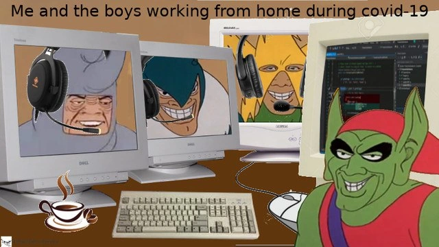 Me and the Boys Debugging Remotely During COVID-19