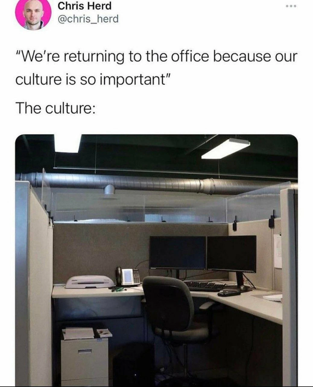 When leadership equates 'culture' with beige cubicles and fluorescent buzz