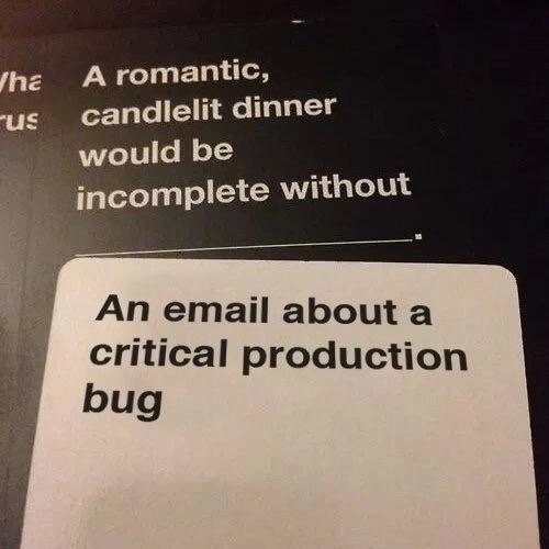 On-Call Romance: A Bug in the Candlelight
