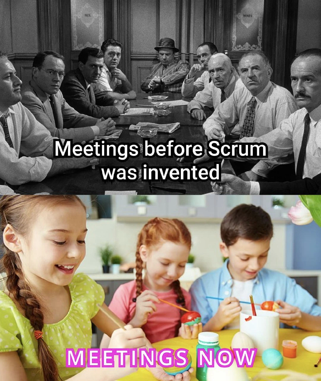 Meetings Then vs. Now: From Boardrooms to Arts and Crafts