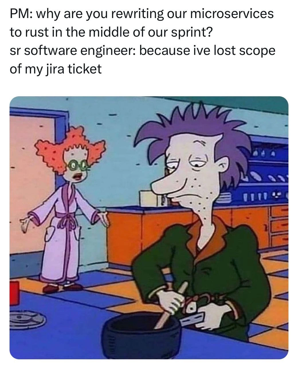 When scope creep ends in an impromptu Rust microservice rewrite