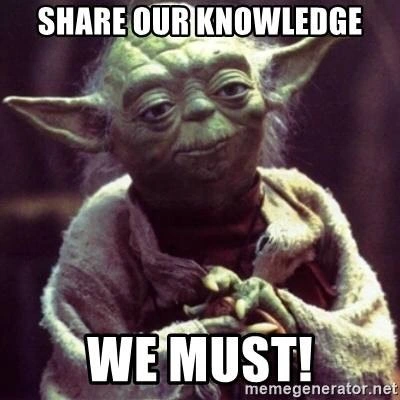 Share Our Knowledge We Must