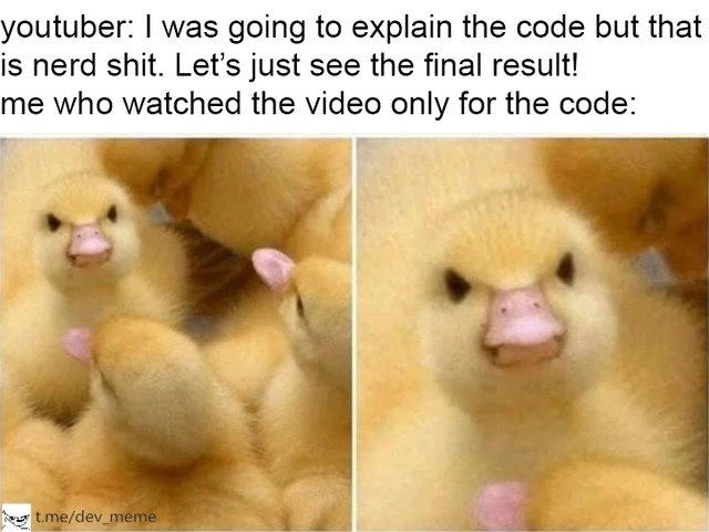 Skipping The Code Explanation