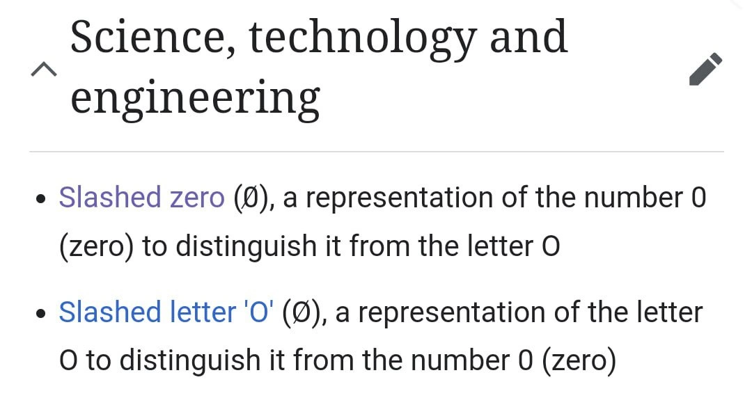 When the slashed zero fixes and reintroduces zero-vs-O confusion for developers