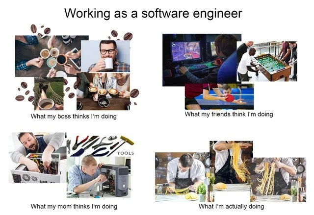 Software engineering: expectations vs. spaghetti