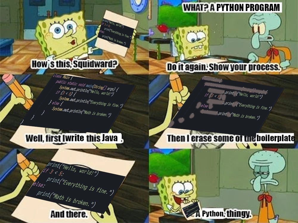 How to write Python, according to a Java dev
