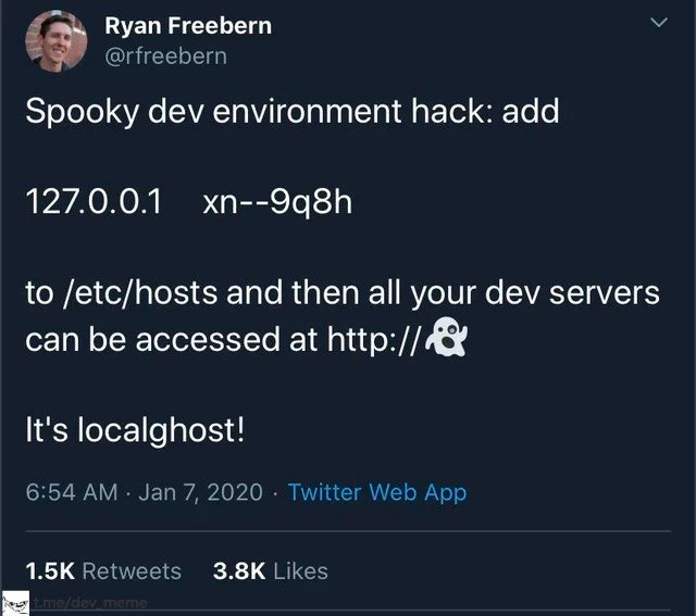 The 'Localghost' Punycode Trick