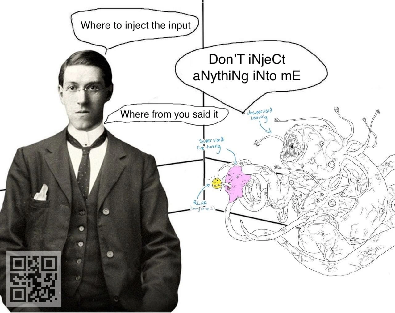 Developer asks prompt injection question, AI training monster screams ‘Don’t inject anything’