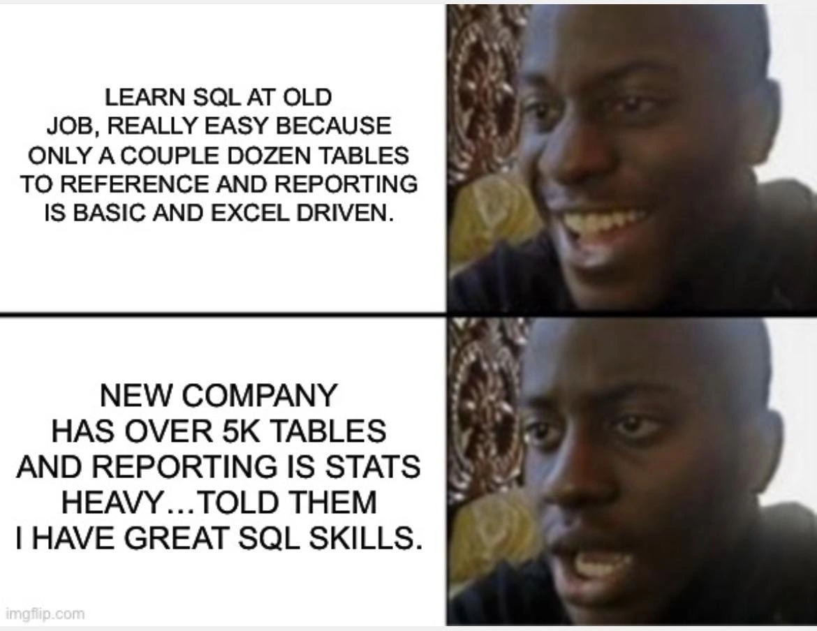When your 20-table SQL expertise meets a 5,000-table production schema