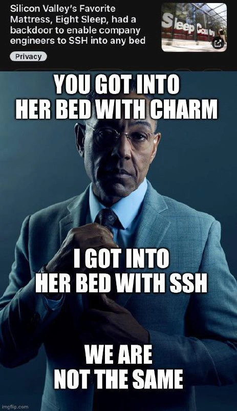 When engineers brag about SSH access to your smart mattress’s firmware