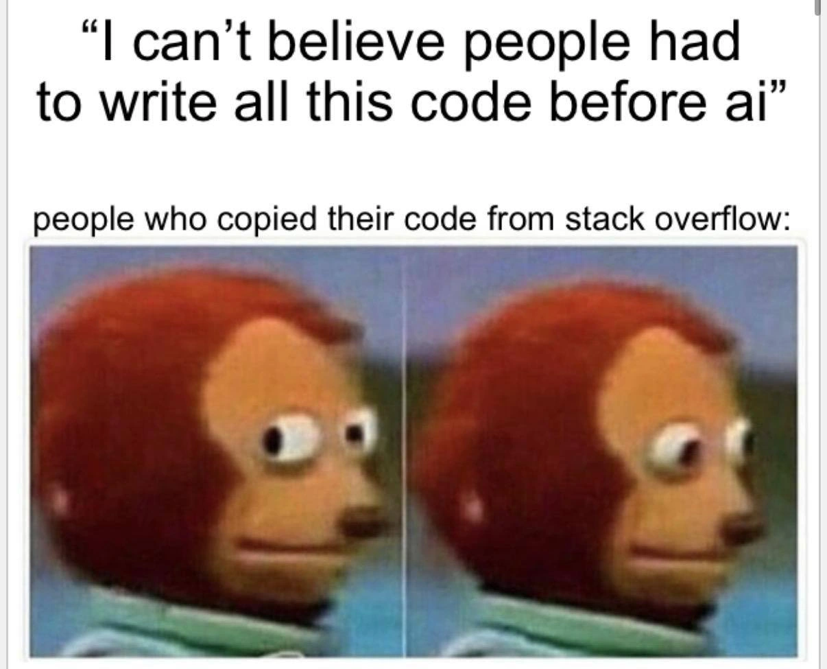 Stack Overflow Copiers Look Away When Juniors Marvel at Pre-AI Code