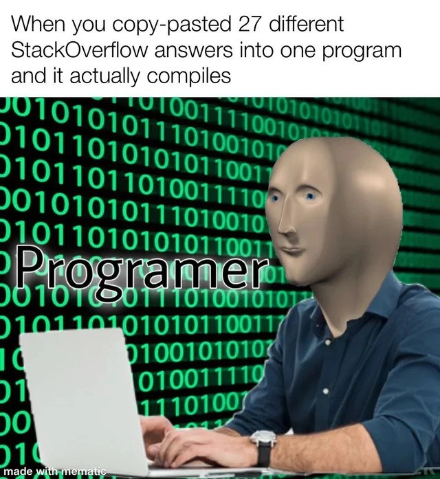 Stack Overflow Frankenstein Compiles