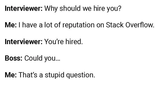 The Stack Overflow Hire Paradox